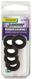 Jandorf 61506 Grommet, Rubber, Black, 1/4 in Thick Panel