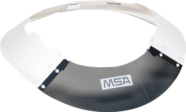 PIP 6100 Series 281-SSE-CAP Sun Shade Extension, Gray/White, For: V-Gard Slotted Front Brim Cap