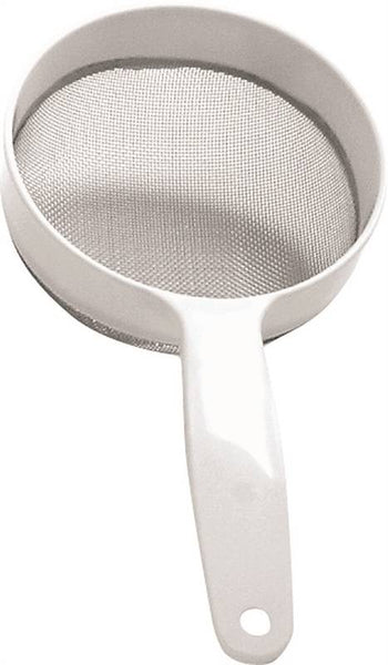 NORPRO 2135 Strainer, Stainless Steel, 5 in Dia, Plastic Handle