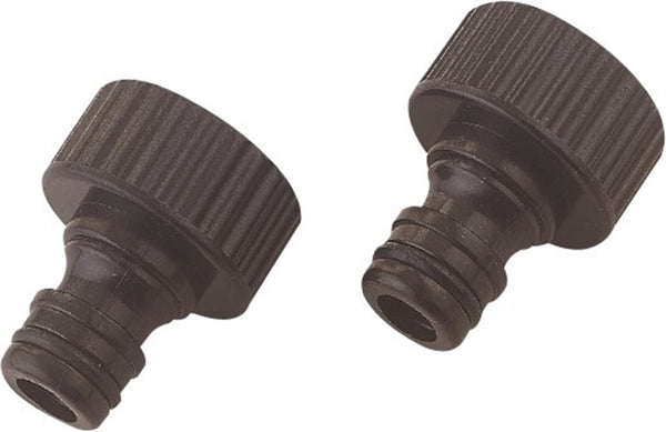 Landscapers Select GC540*23L Tap Adapter, Female Thread, Plastic, Black, For: Quick Connector