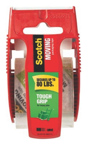 Scotch 150 Moving Packaging Tape, 22.2 yd L, 1.88 in W, Clear