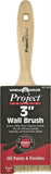 Linzer 1522-3 Paint Brush, 3 in W, 3 in L Bristle, China Bristle, Beaver Tail Handle