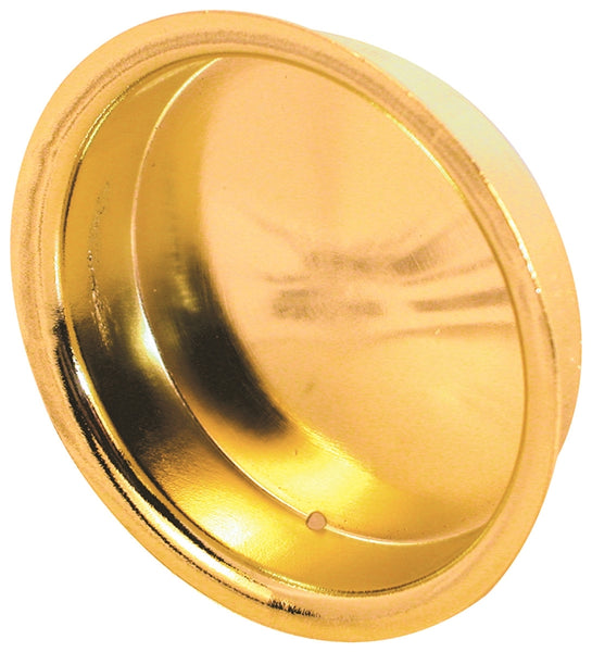 Prime-Line N 6765 Door Pull, 5/16 in D, Steel, Brass