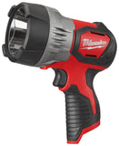 Milwaukee 2353-20 Spot Light, 12 V, LED Lamp, 750 High Mode, 400 Low Mode, 800 Strobe Mode Lumens