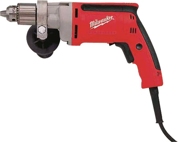 Milwaukee 0300-20 Electric Drill, 8 A, 1/2 in Chuck, Keyed Chuck, 8 ft L Cord