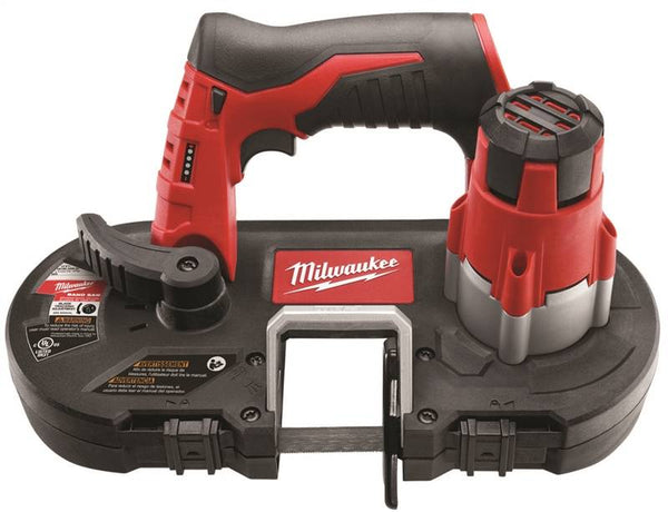 Milwaukee 2429-20 Band Saw, Tool Only, 12 V Battery, 27 in L Blade, 1/2 in W Blade, 1-5/8 in Cutting Capacity