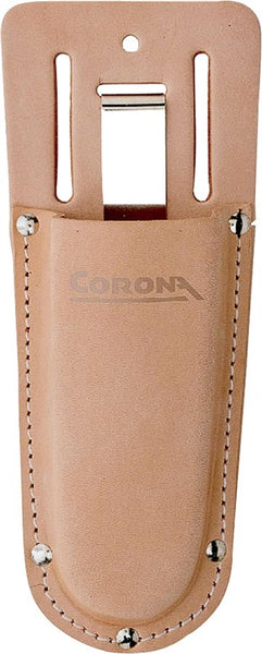 CORONA AC 7220 Scabbard Pruner, Leather Handle, 5 in OAL