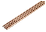 Forney 42327 Welding Rod, 1/8 in Dia, 18 in L, Mild Steel