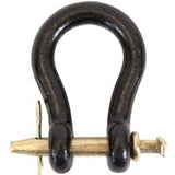 Koch 4002593/M8195 Straight Clevis, 1 in, 25000 lb Working Load, 5-5/16 x 1-5/8 in L Usable, Powder-Coated