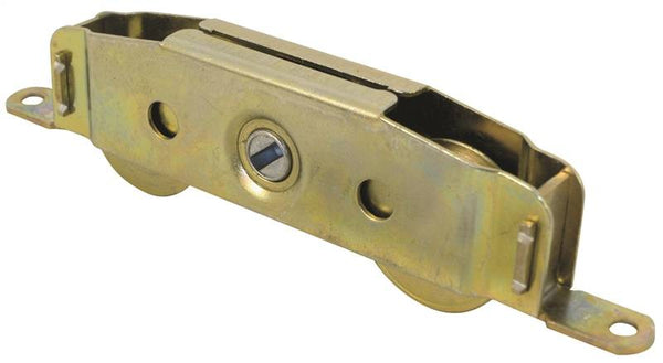 Prime-Line D 1607 Roller Assembly, 1-1/4 in Dia Roller, 5/16 in W Roller, Steel, 2-Roller