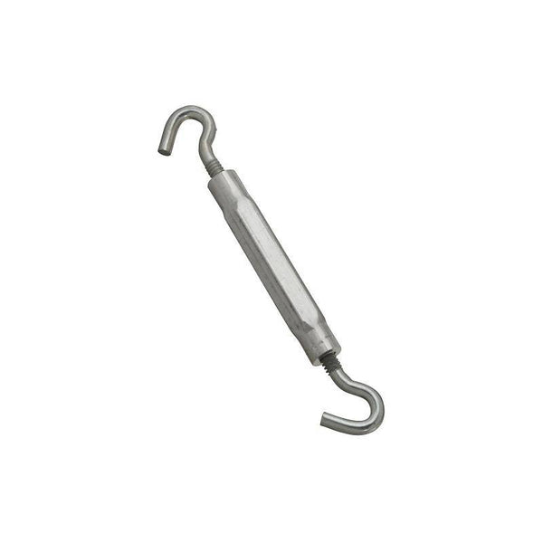 National Hardware 2174BC Series N221-986 Turnbuckle, 45 lb Working Load, #10-24 Thread, Hook, Hook, 5-1/2 in L Take-Up