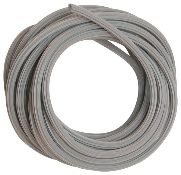 Make-2-Fit P 7644 Screen Retainer Spline, 0.230 in D, 25 ft L, Vinyl, Gray, Round