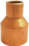 EPC 101R Series 30734 Reducing Pipe Coupling with Stop, 1 x 3/4 in, Sweat