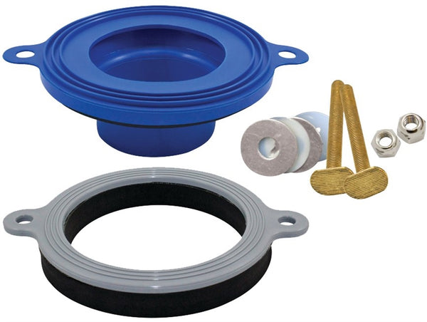 FLUIDMASTER 7530P8 Toilet Seal, Polyethylene/PVC, For: Any Flange and Any Toilets