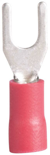 GB 10-112 Spade Terminal, 600 V, 22 to 18 AWG Wire, #8 to 10 Stud, Vinyl Insulation, Red