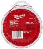Milwaukee 49-16-2712 Trimmer Line, 0.080 in Dia, 150 ft L, Polymer, Black