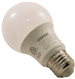 Sylvania 74077 LED Bulb, General Purpose, A19 Lamp, 40 W Equivalent, E26 Lamp Base, Frosted, Warm White Light