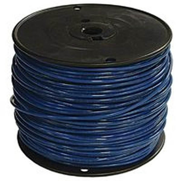 Southwire 14BLUE-STRX500 Building Wire, 14 AWG Wire, 1 -Conductor, 500 ft L, Copper Conductor, Nylon Sheath