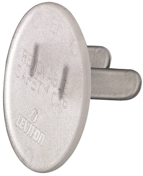 Leviton C20-12777-000 Safety Outlet Cap, Electrical, Plastic, Clear, For: Straight Blade Wiring Devices