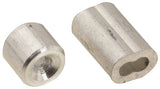 National Hardware SPB3231 Series N830-350 Ferrule and Stop, 1/16 in Dia Cable, Aluminum