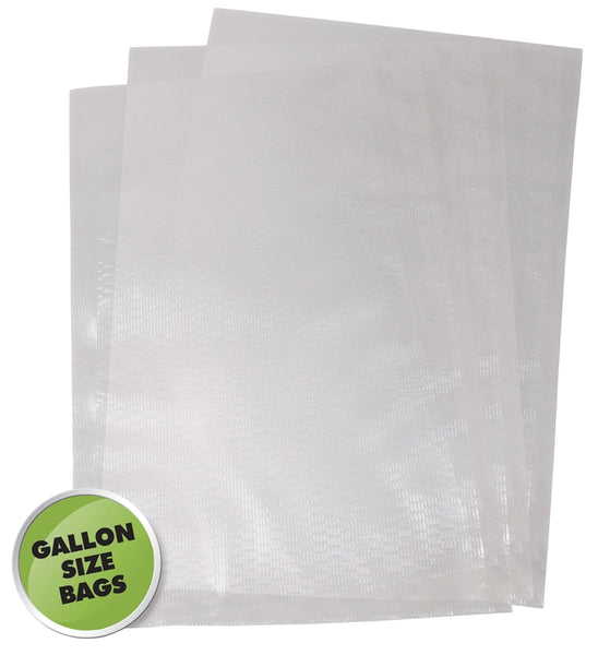 Weston 30-0102-W Vacuum Seal Bag, Plastic, Clear