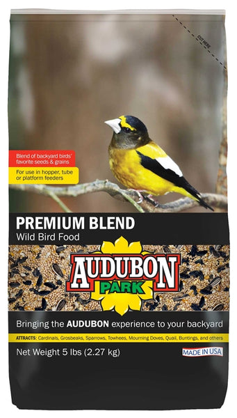 Audubon Park 12225 Wild Bird Food, Premium Blend, 5 lb