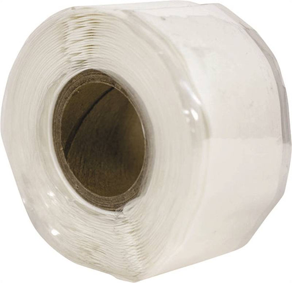 HARBOR PRODUCTS RT12012BWH Pipe Repair Tape, 12 ft L, 1 in W, White