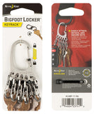 Nite Ize BigFoot Locker KLKBF-11-R6 Key Rack, Stainless Steel Case