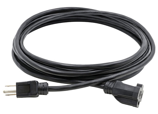 PowerZone Extension Cord, 8 ft L, Black