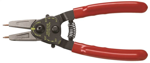 GearWrench 3150D Retaining Ring Plier, 7-1/4 in OAL, Ergonomic Handle