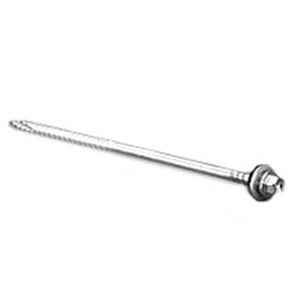 HILLMAN TimberTite Series LTS-147410/47804 Screw, 1/4 in Thread, Hex Drive, Steel, Ceramic, 10 PK