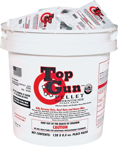 J.T. EATON Top Gun 754 Bait Block, Pellet, 4 oz Pail