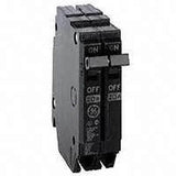 GE Industrial Solutions THQP220 Feeder Circuit Breaker, Type THQP, 20 A, 2 -Pole, 120/240 V, Plug Mounting