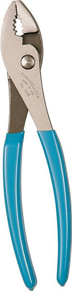 CHANNELLOCK 528 Slip Joint Plier, 8 in OAL, Blue Handle, Comfort-Grip Handle, 0.99 in L Jaw