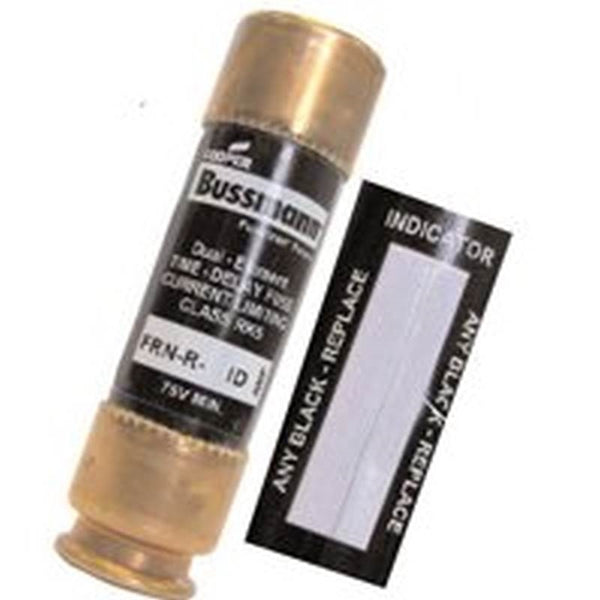 Bussmann BP/FRNR-40ID Heavy-Duty Fuse, 40 A, 250 VAC, 125 VDC, 20, 200 kA Interrupt, Fiberglass Body, K