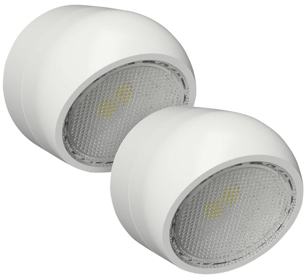 AmerTac NL-DRCL-2 Directional Night Light, 120 V, 0.3 W, LED Lamp, Warm White Light, 1 Lumens, 3000 K Color Temp
