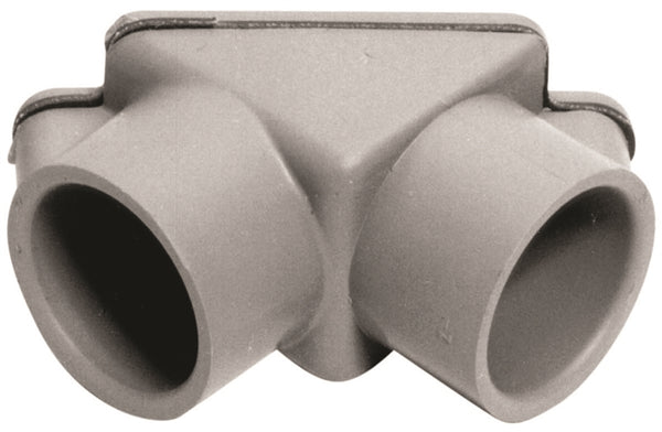 Carlon E990DER-CAR Access Pull Elbow, PVC, Gray