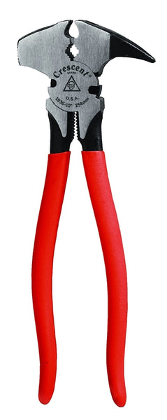 Crescent 193610CVSMNN-05 Fence Tool Plier, 11 AWG Cutting Capacity, 10-7/16 in OAL, 1-1/16 in L Jaw, 3-5/8 in W Jaw