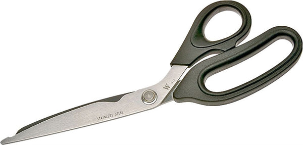 Crescent Wiss W912 Light-Weight Scissor, 10 in OAL, 4-1/4 in L Cut, Stainless Steel Blade, Left/Right Handle