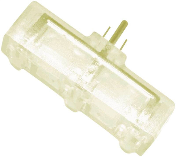 CCI Tradesman 4327C Outlet Adapter, 15 A, 125 V, 3 -Outlet, Clear