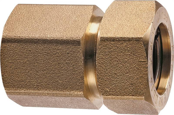 PRO-FLEX PFFN-3406 Tube to Pipe Fitting, 3/4 in, FNPT, Brass