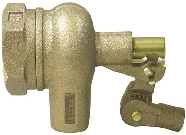 WATTS ST1250 Mechanical Float Valve, 1-1/4 in, FNPT, Bronze Body