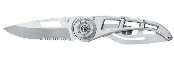 GERBER 22-41613 Folding Knife, 2.3 in L Blade, 5Cr15MoV Stainless Steel Blade