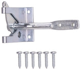 ProSource 33140ZCB-PS Gate Latch, 3/8 in Bolt Head, 3-15/16 in L Bolt, Steel, Zinc