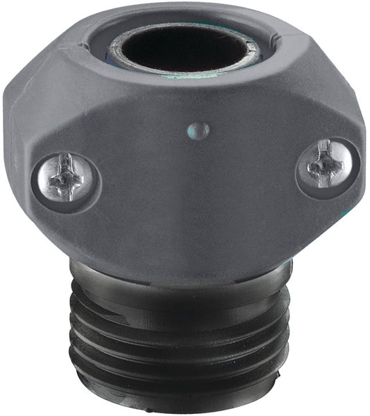 Gilmour 801134-1002 Hose Coupling, 5/8 x 3/4 in, Male, Polymer