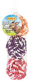 TOY PET ROPE-BALL 3CT