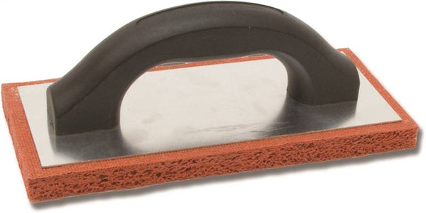 Marshalltown RRF94C Masonry Float, 9 in L Blade, 4 in W Blade, 5/8 in Thick Blade, Coarse Rubber Blade, Plastic Handle