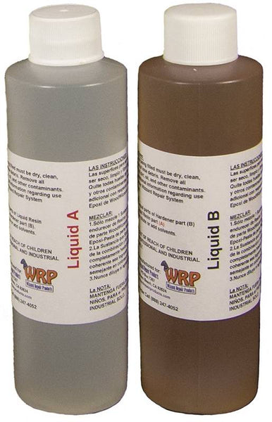 WRP WWL4 Wood Repair Liquid, Liquid, 4 oz Bottle