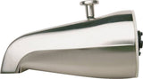 Plumb Pak PP825-31 Bathtub Spout, 3/4 in Connection, IPS, Chrome Plated, For: 1/2 in or 3/4 in Pipe