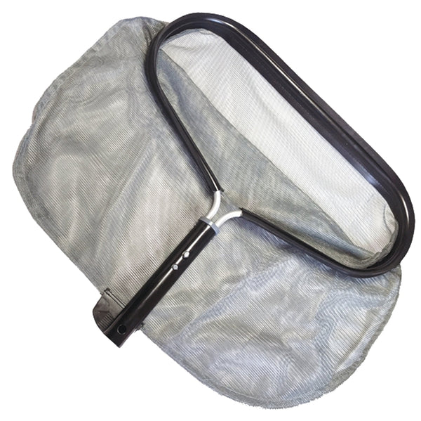 JED POOL TOOLS 40-386 Pool Leaf Rake with Bag, Aluminum Frame